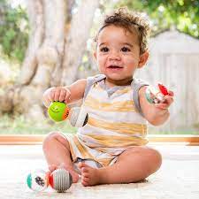 Infantino Caterpillar Activity Balls Sensory Toy