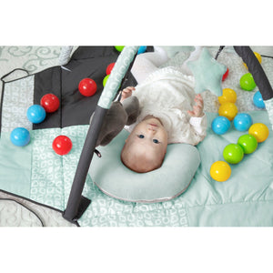 Babyjem Play Mat With Balls Green Soft Activity Gym