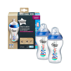 Tommee Tippee 2-Pack 340ml Anti-Colic Baby Bottles