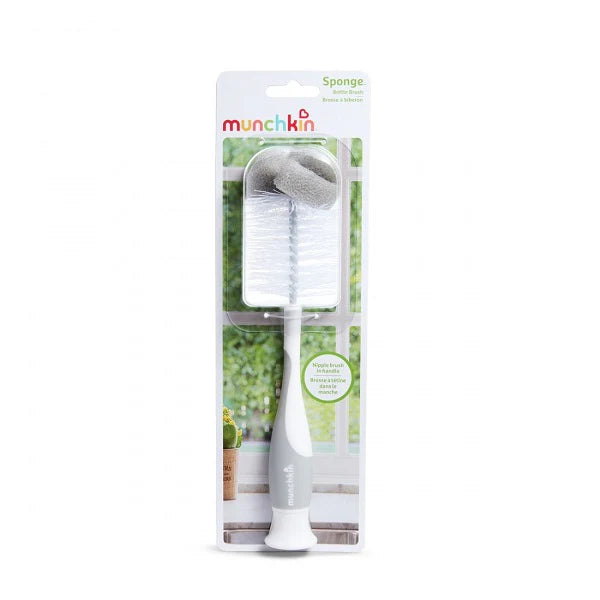 Munchkin Bristle Baby Bottle Brush – Grey