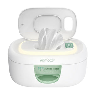 Momcozy Smart Baby Wipe Warmer – Top-Heating Dispenser with Built-in Night Light