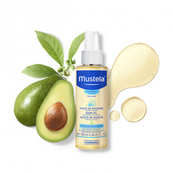 Mustela Baby Massage Oil 100 Ml Nourishing Care