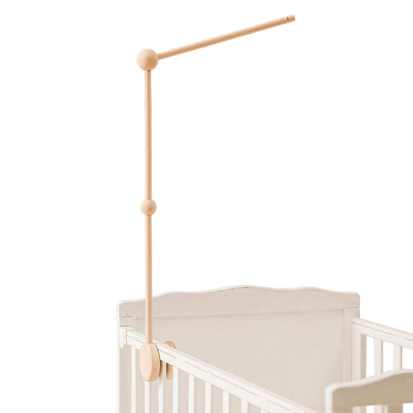 Miila Clouds & Bear Baby Nursery Mobile – White