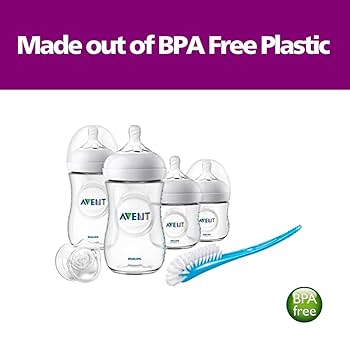 avent newborn natural starter 6 pcs set plain 838/11