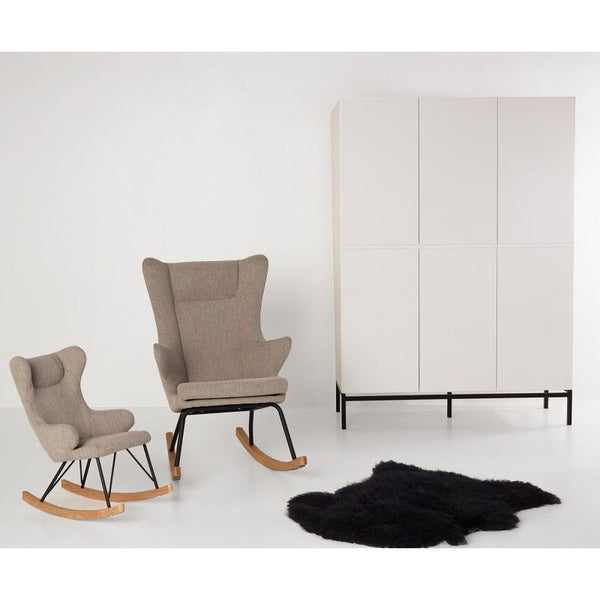 Quax rocking kids chair de luxe -clay