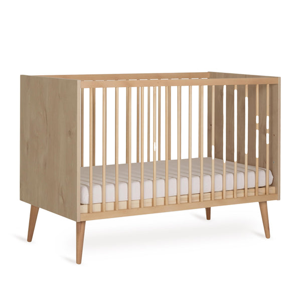Quax Cocoon Bed 140x70 Natural Oak Modern Crib