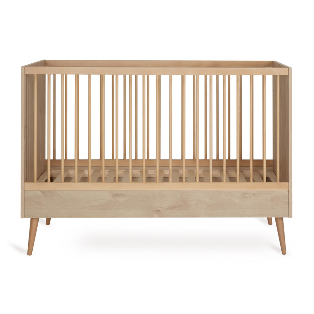 Quax Cocoon Bed 140x70 Natural Oak Modern Crib