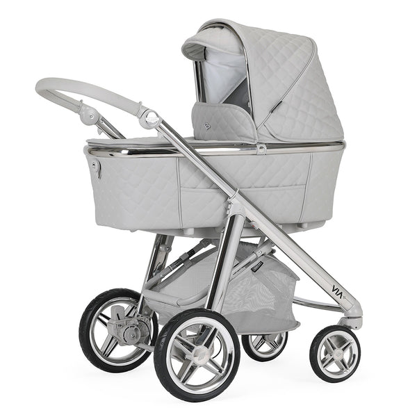 Bebecar Set Pram Via+ With Car Seat & Bag Sp-952