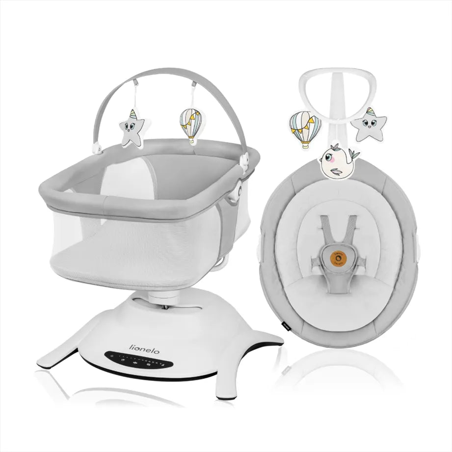 Lionelo Bella Set 2-in-1 Baby Rocker & Bassinet