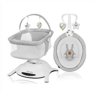 Lionelo Bella Set 2-in-1 Baby Rocker & Bassinet
