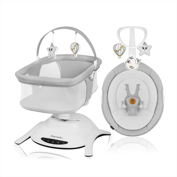 Lionelo Bella Set 2-in-1 Baby Rocker & Bassinet