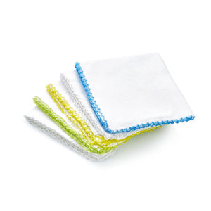 Babyjem Baby Hanky 10 Pcs / White 28X28 Cm