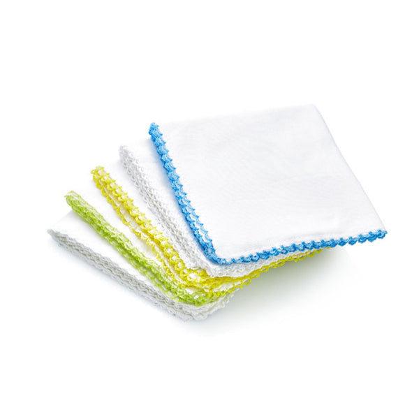 Babyjem Baby Hanky 10 Pcs / White 28X28 Cm