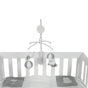MIFFY MUSICAL MOBILE ABC GREY