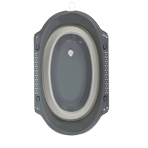 Babyjem 599 Foldable Tub Anthracite Space-Saving Bathtub