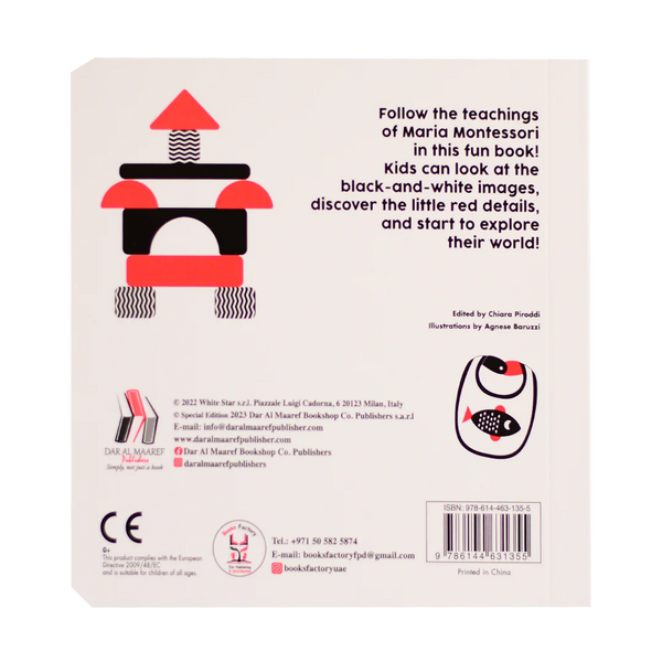 Dar El Maaref At Home Baby Montessori Set, Sensory Learning