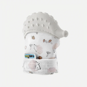 Babyjem Baby Teethering Gloves Hedgehog Blue