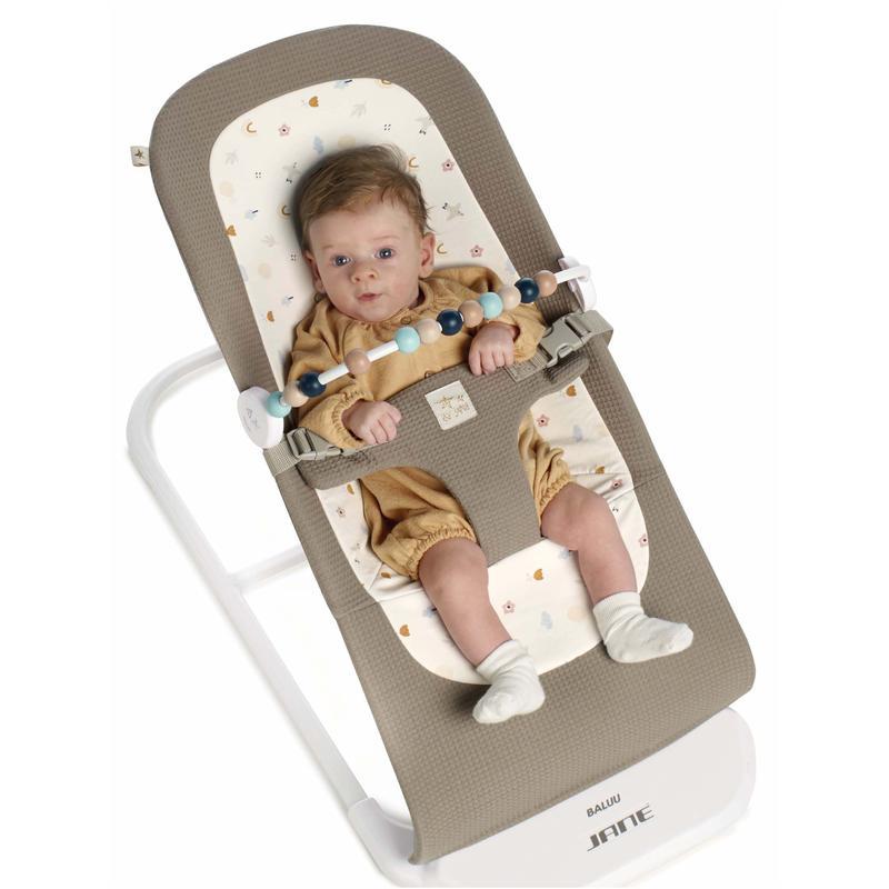 Jane Baluu Baby Bouncer Hammock Natural Rocking Ergonomic Foldable Design