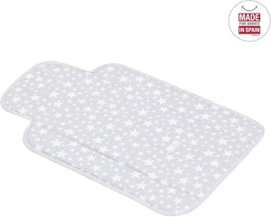 Cambrass Star Grey Changing Mat - Waterproof Portable