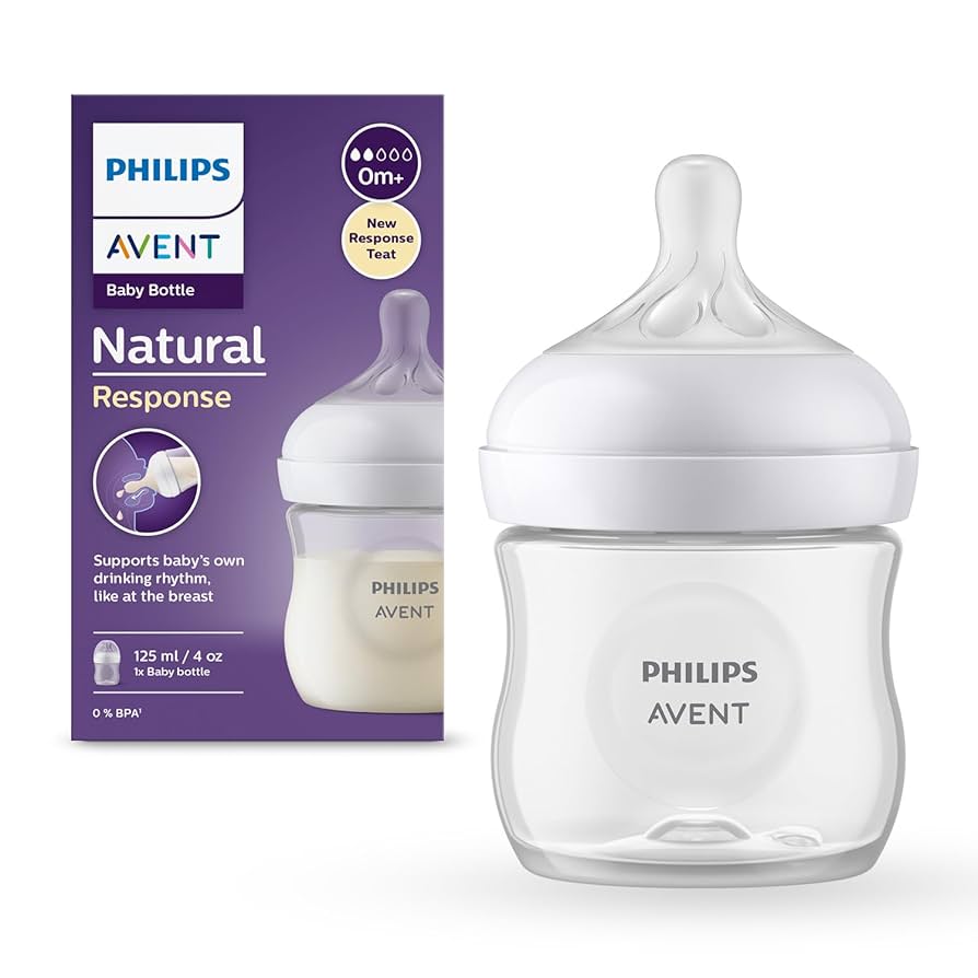 avent natural feeding single bottle 125 ml 900/01