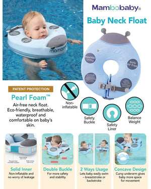 Mambobaby Baby Float Ring Neck - Ladybird