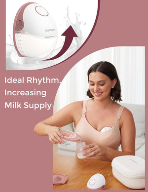 Momcozy Mobile Style Hands-free Slim Breast Pump | M6