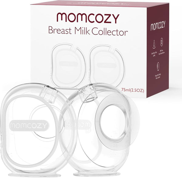 Momcozy Reusable Milk Collector For Breastmilk-Double