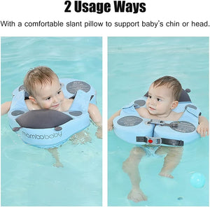 Mambobaby Baby Waist Float with Canopy  - Ladybird