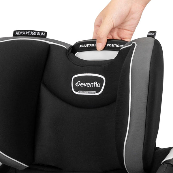 Evenflo® Revolve360™ Slim 2-in-1 Rotational Car Seat Canton Black