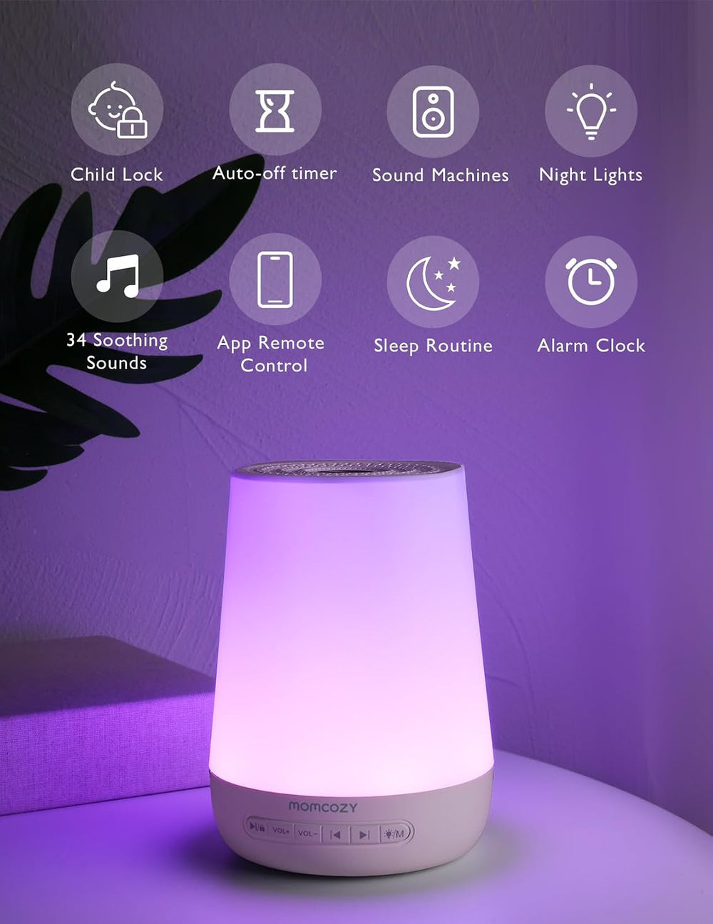 Momcozy Smart Baby Sound Machine Wn02