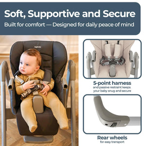 Inglesina My Time High Chair Adjustable Reclining Seat
