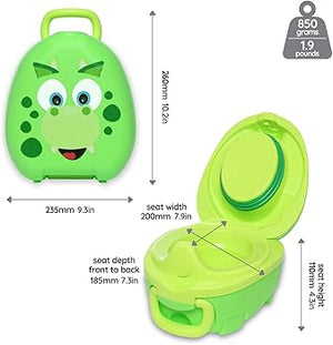 my carry potty travel potty dino