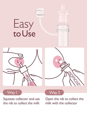 Momcozy Reusable Colostrum Collector - 100% Food-Grade Silicone Storage & Feeding Kit