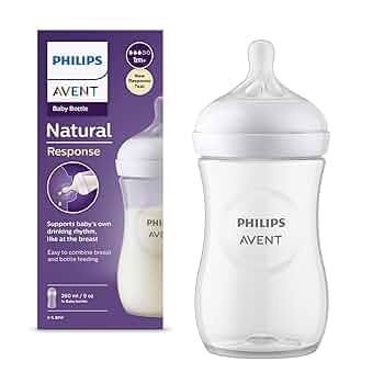 avent natural feeding single bottle 260 ml 903/01