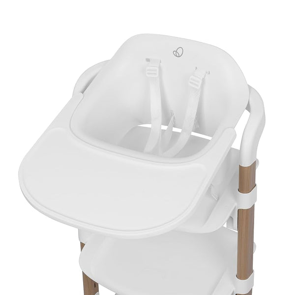 Evenflo rightseat multistage high chair sea salt white