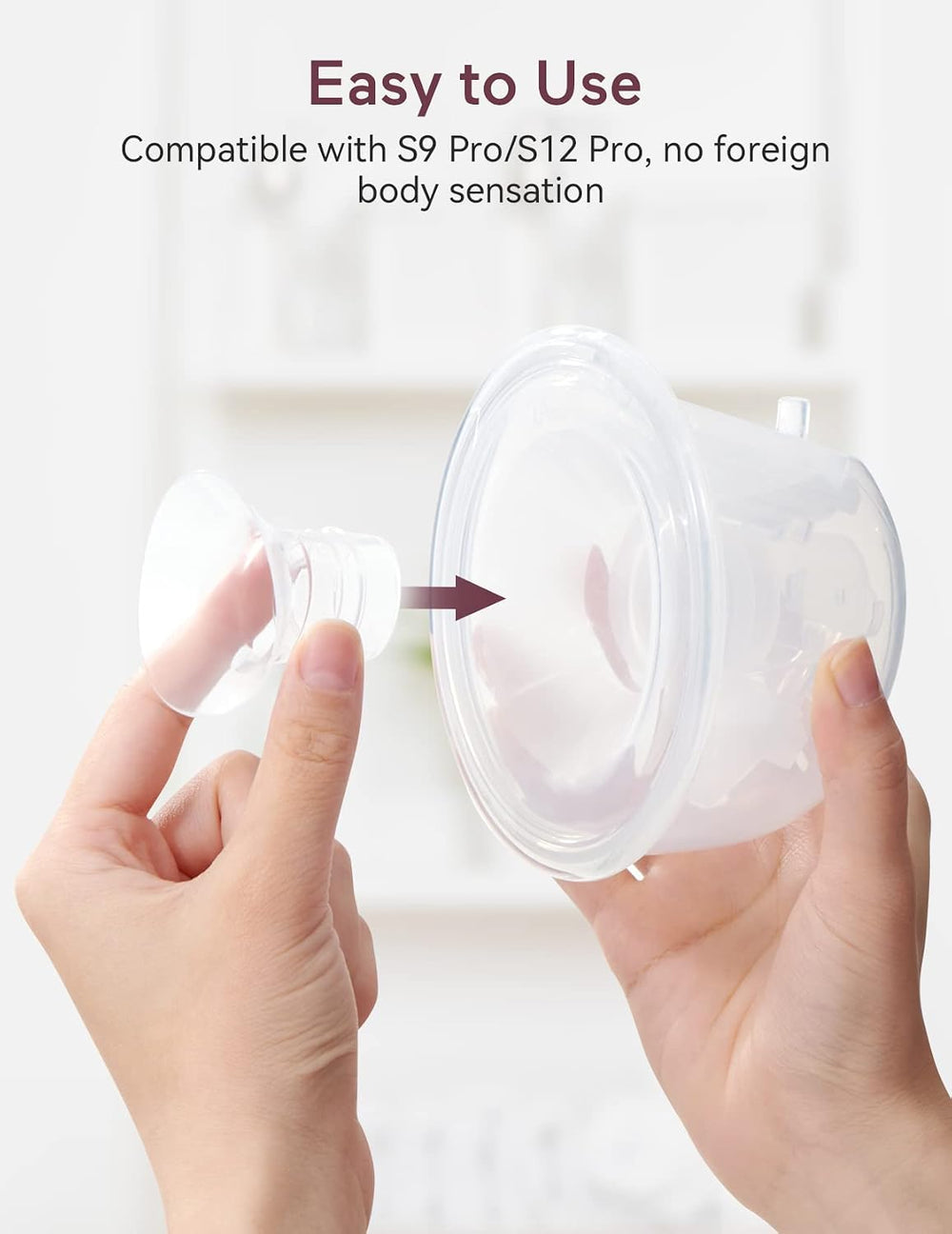 Momcozy Flange Insert 21 Mm For S9 Pro/S12 Pro
