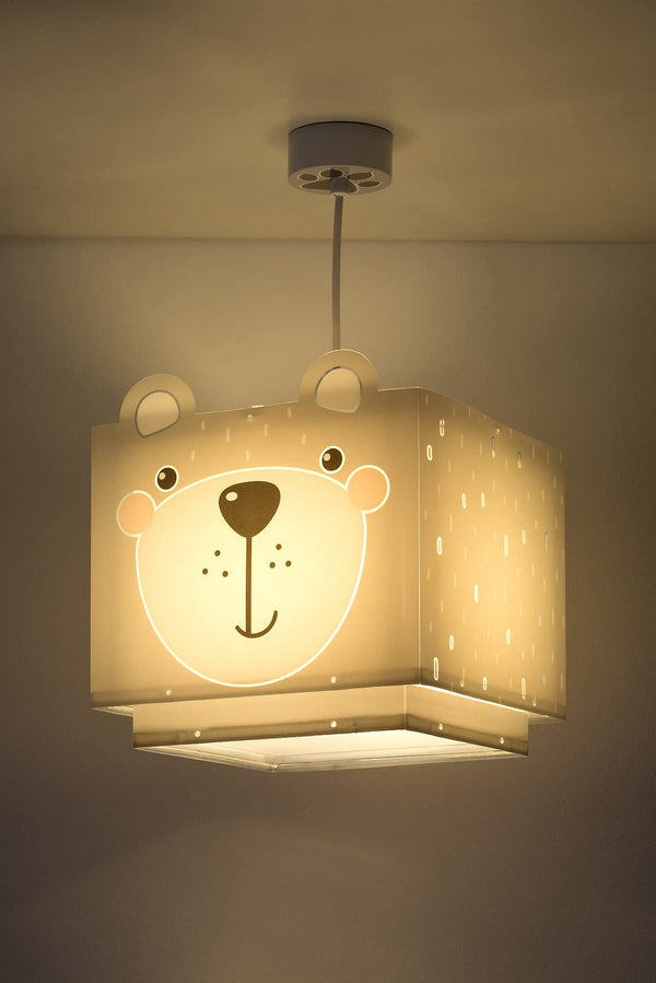 Dalber Childrens Hanging Lamp Little Teddy Pendant Light