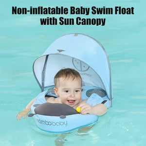 Mambobaby Baby Waist Float with Canopy  - Ladybird