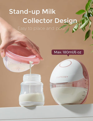 Momcozy Mobile Style Hands-free Slim Breast Pump | M6