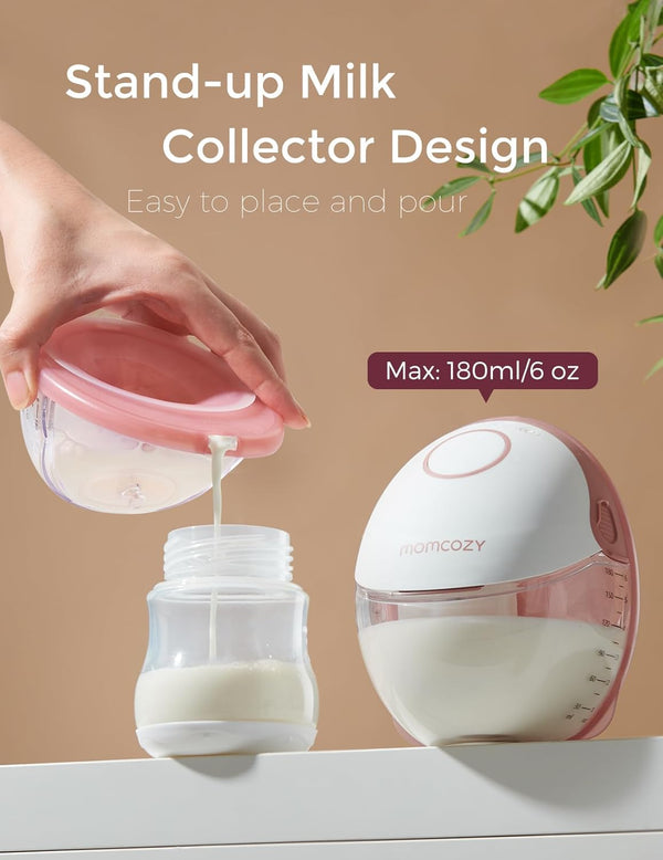 Momcozy Mobile Style Hands-free Slim Breast Pump | M6