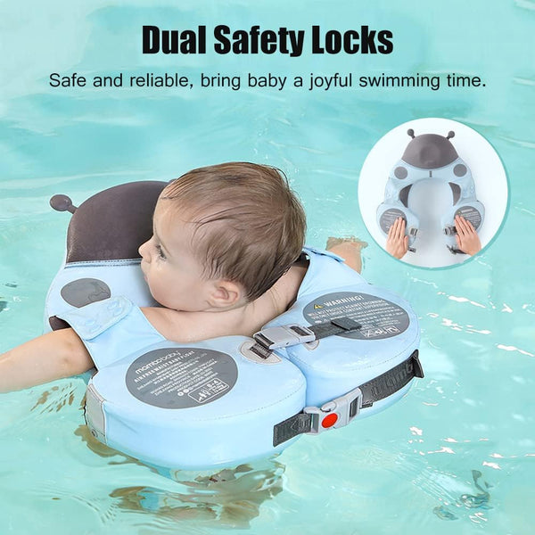 Mambobaby Baby Waist Float with Canopy  - Ladybird