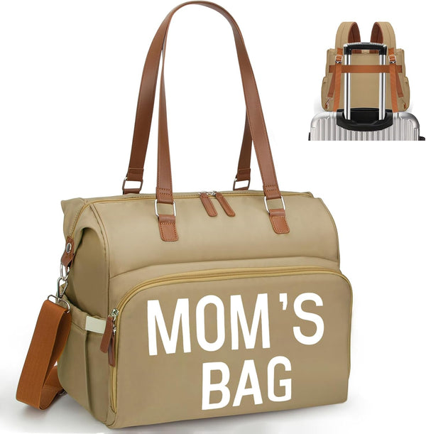 Miila Mommy Bag Backpack Diaper Tote With Insulated Pockets