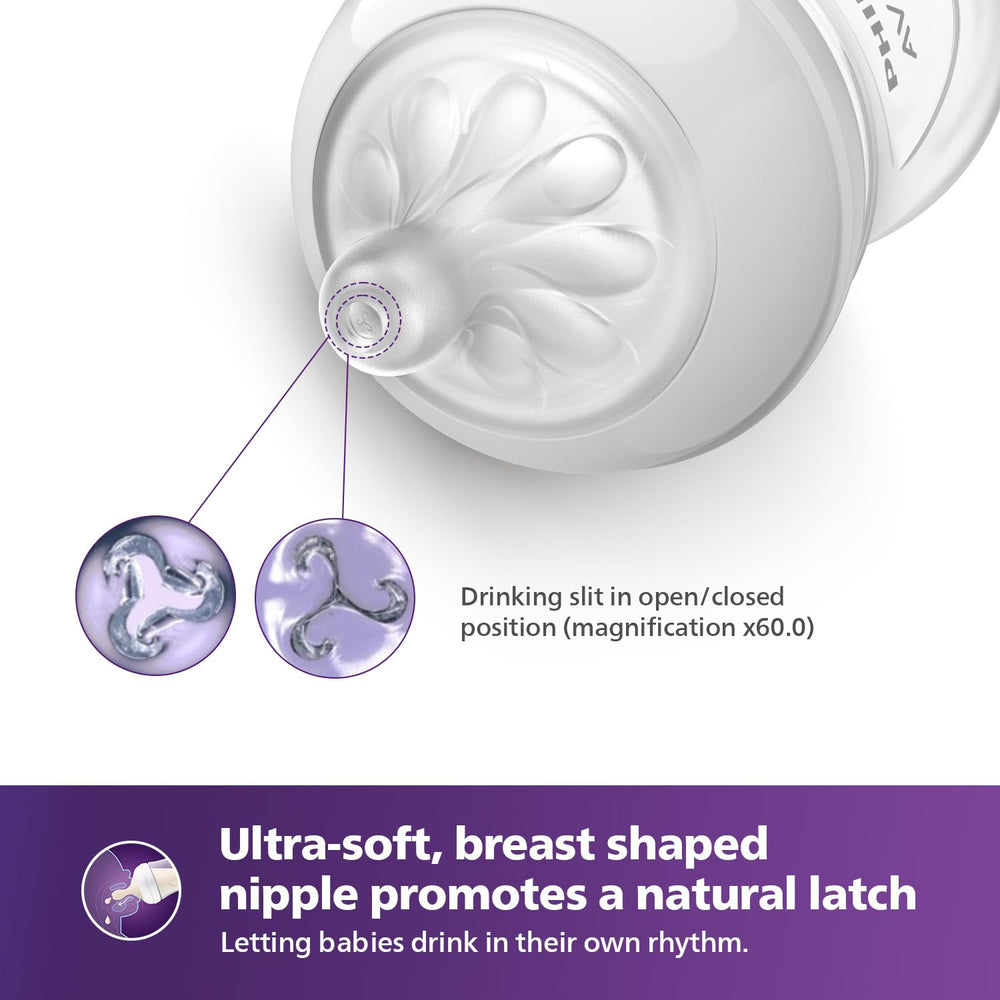 avent natural feeding single bottle 260 ml 903/01