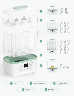 Momcozy Bottle 8 in 1 Sterilizer and Dryer
