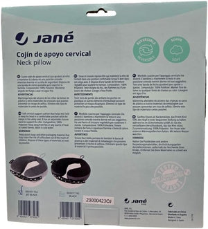 jane neck pillow  jet balck/grey xl 050318 t34