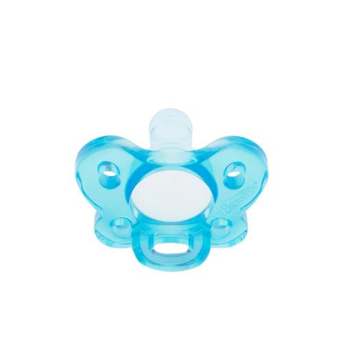 Dr. Brown's 0M+ Pacifier Stage 1 Blue Silicone Soother
