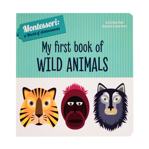 My First Book Of Wild Animals Montessori
