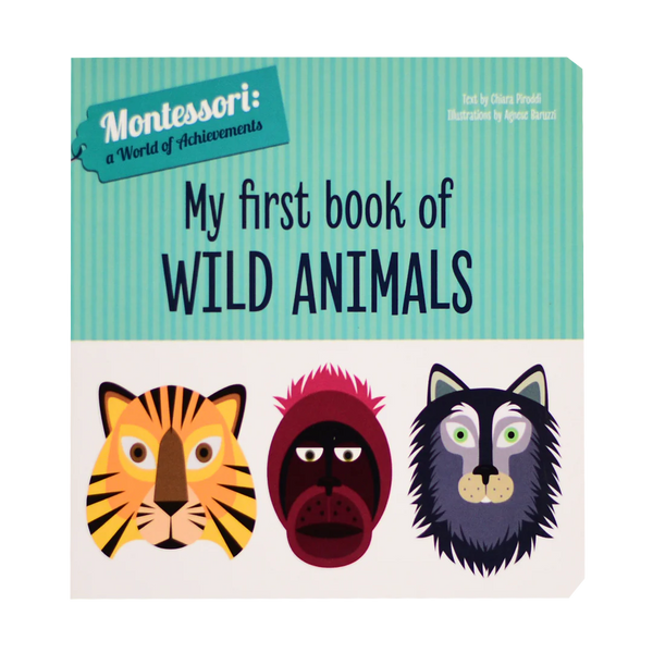 My First Book Of Wild Animals Montessori