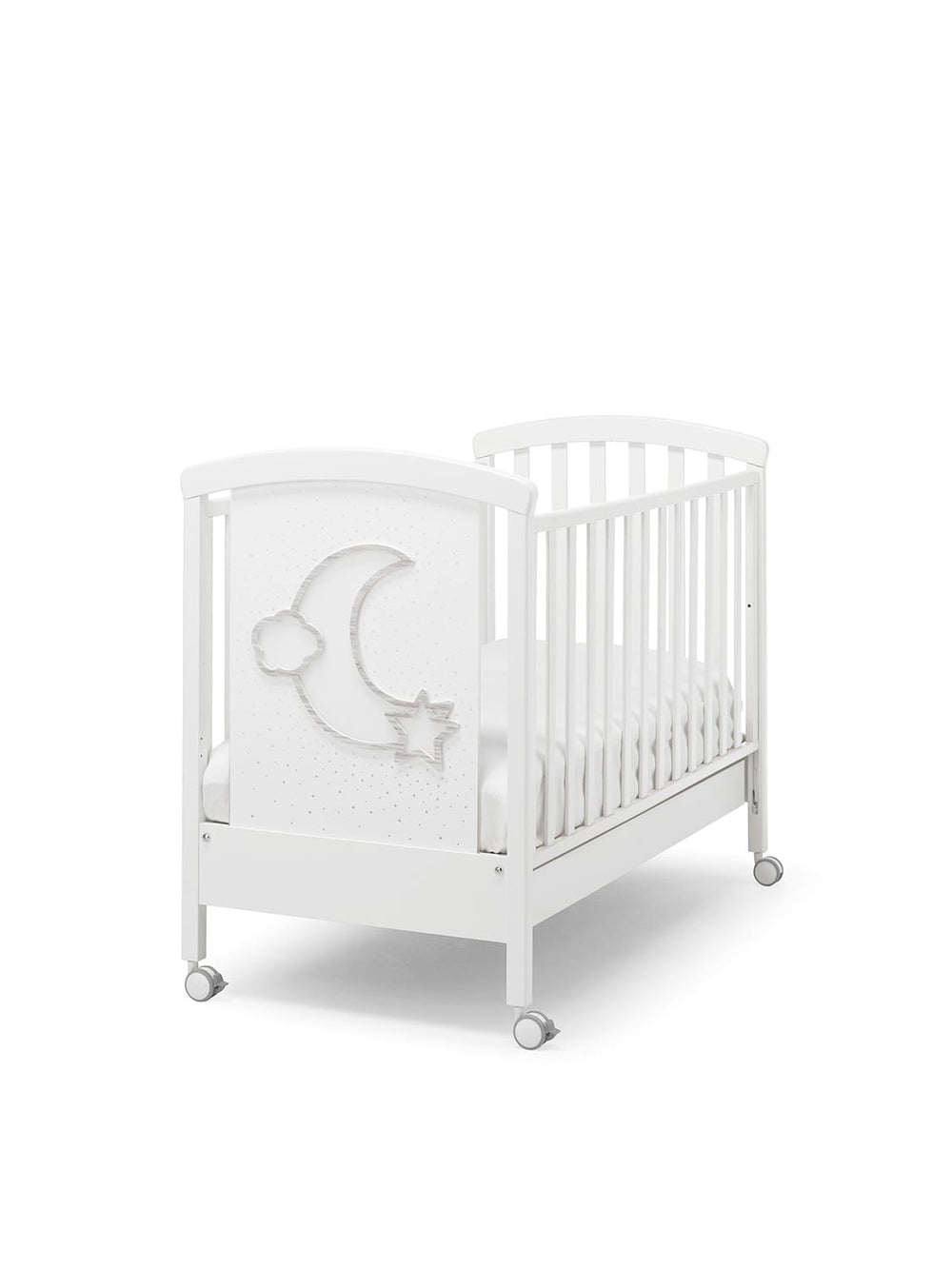 Erbesi Moon Wifi Crib White
