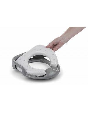 Jane Soft Toilet Reducer Grey Padded Training Seat